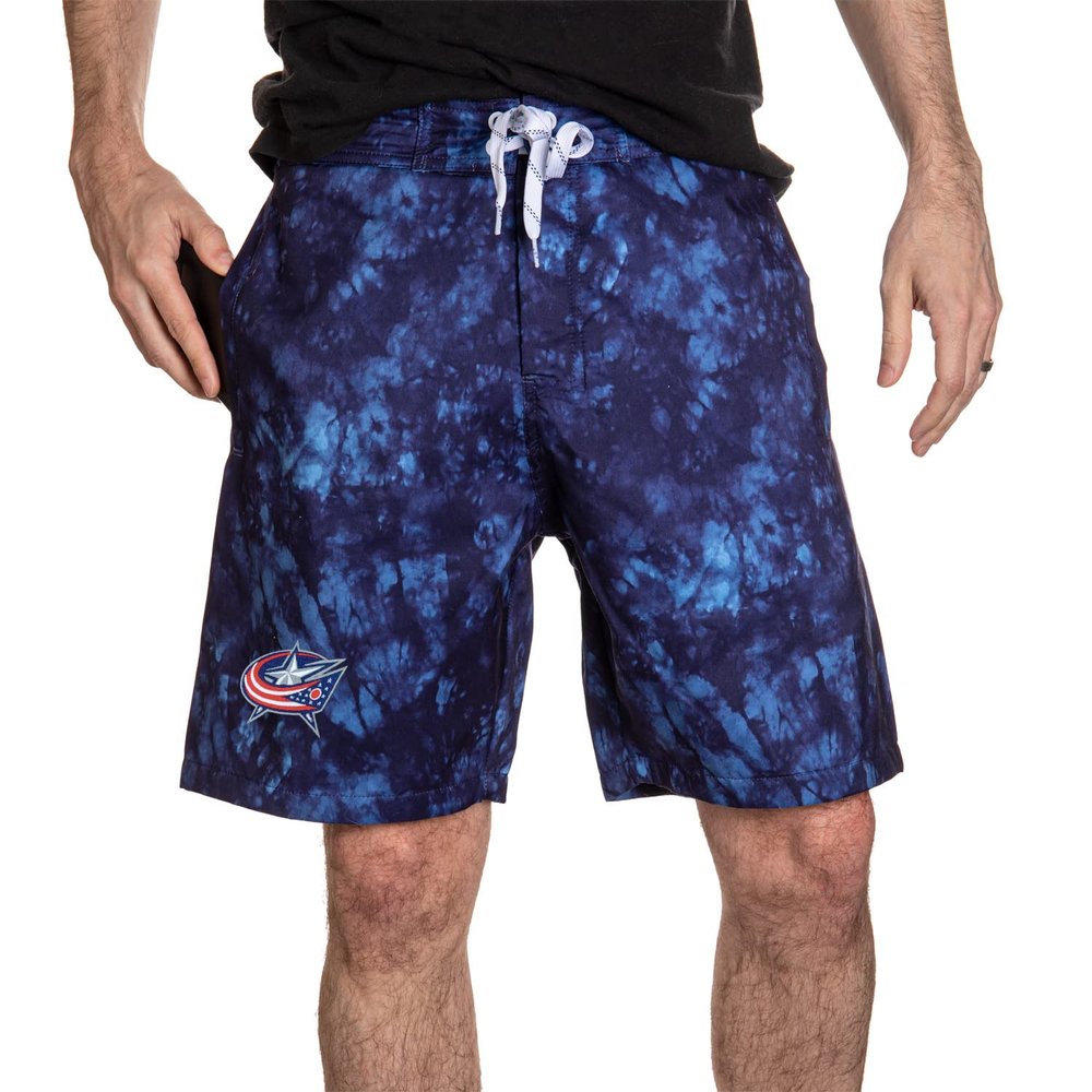 Calhoun NHL Men's Team Logo Tie Dye Boardshorts