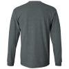 AL1240 - Memphis Tigers Basic Script Long Sleeve T Shirt - Medium - Dark Heather view 3