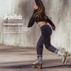 JajaHoho Roller Skates for Women, Holographic High Top PU Leather Rollerskates, Shiny Double-Row Four Wheels Quad Skates for Girls and Age 8-50 Indoor Outdoor (Size 6, Champagne Gold) view 2