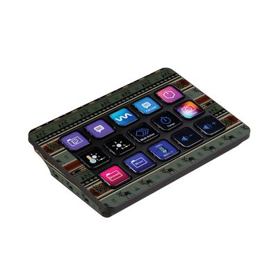 MightySkins Skin Compatible with Elgato Stream Deck MK.2 - Cabin Stripes | Protective, Durable, and Unique Vinyl Decal wrap Cover | Easy to Apply, Remove, and Change Styles | Made in The USA