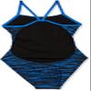 TYR Girl's Durafast Elite Cutoutfit Swimsuit, Blue, 24 view 2