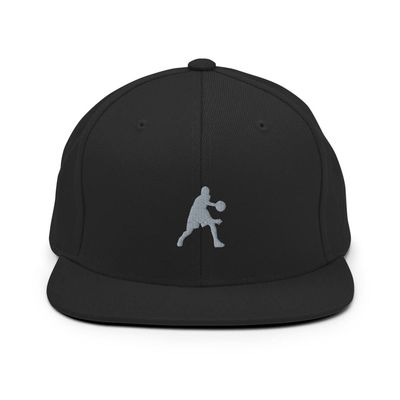 Basketball hat, Basketball Hats for Men Snapback, Embroidered Unisex hat, Basketball Player Gifts, for Team, Coaches. Black