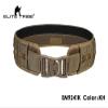 Combat Military Molle Belt Load Bearing Utility Tactical Belt (Medium, Khahi) view 2