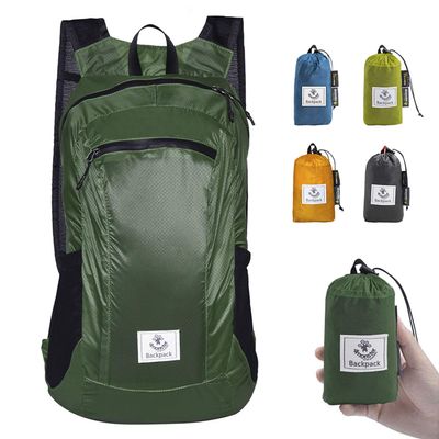 4Monster Hiking Daypack,Water Resistant Lightweight Packable Backpack for Travel Camping Outdoor (Army Green-2, 32L)