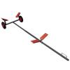 CHARMMA Boat Trailer, Durable Metal Boat Trailer with Adjustable 3-Way, Fishing Boats Trailers with 2 Wheels & Handle, Load 352.7 lbs for Small Motors and Sailing Boats, 118.9x39.6x16.9 view 1