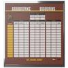 HOOPSKING Custom Baseball or Softball Dry Erase Coaching Board | Hang on Office or Locker Room Wall | 36x24 & 24x18 | Great Gift for Baseball or Softball Coach view 3