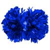 aiviwiai Professional Metallic Cheerleading Pom Poms with Baton Handle, 1 Pair Vibrant Cheerleader Poms for Cheer Squad Spirit, Dance Performance Gear, Team Sports Accessories view 1