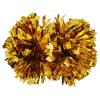 aiviwiai Professional Metallic Cheerleading Pom Poms with Baton Handle, 1 Pair Vibrant Cheerleader Poms for Cheer Squad Spirit, Dance Performance Gear, Team Sports Accessories view 1