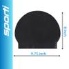 Sporti Latex Swim Cap - Set of 5 (Black/New Royal/Red/White/Yellow) view 2