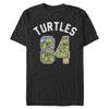 Nickelodeon Big & Tall Teenage Mutant Ninja Turtles 84 Men's Tops Short Sleeve Tee Shirt, Black, 3X-Large view 1