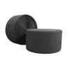 Envirolite Hook Fastener | 4" Wide, 42' Long | Gymnastics and Cheer Mat Tape | Nylon Hook for Carpet Bonded Foam Seams - Charcoal view 1