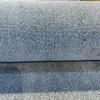 Affordable Home Fabrics Calvin Linen Denim Blue Italian Upholstery Fabric by The Yard view 1