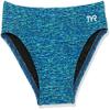 TYR Boy's Durafast Elite Racer Brief Swimsuit, Blue/Green, 22 view 1