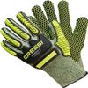 Cressi HEX Grip Gloves, Lime, L view 1