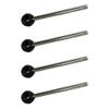 Ader Ball Pin for 15lb Weight Stack Machine Plates, 4.5" x 0.375", 4 PCS view 1