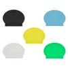 Sporti Kids' Latex Swim Cap - Set of 5 (Black/Neon Green/Powder Blue/White/Yellow) view 1