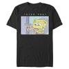 Nickelodeon Men's Tall Bob Sips Truth, Black, 4X-Large Big view 1