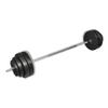 CHARMMA Barbell with Plates Set 132 lb-61.5KG view 1