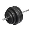 CHARMMA Barbell with Plates Set 132 lb-61.5KG view 3