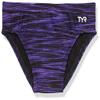 TYR Boy's Durafast Elite Racer Brief Swimsuit, Purple, 22 view 1