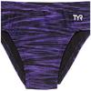 TYR Boy's Durafast Elite Racer Brief Swimsuit, Purple, 22 view 2
