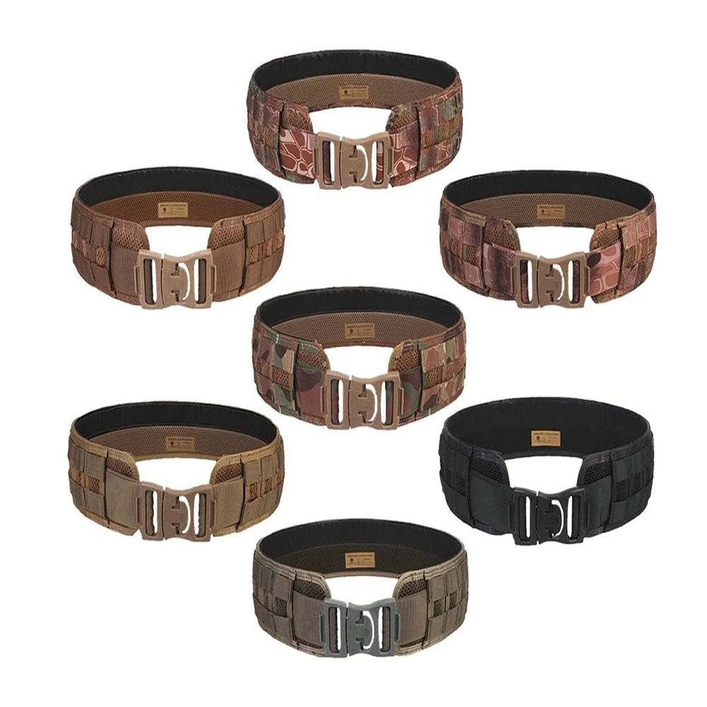 Combat Military Molle Belt Load Bearing Utility Tactical Belt (Small, Black)