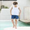 Cozople Teen Boys Swim Trunks with Compression LNER Novelty Palm Tree Graphic Bathing Suit Swimwear Stretchy No Chafe Swimming Beach Board Shorts for Casual Swimwear with Pockets view 3