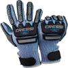 Cressi HEX Grip Gloves, Blue, S view 4