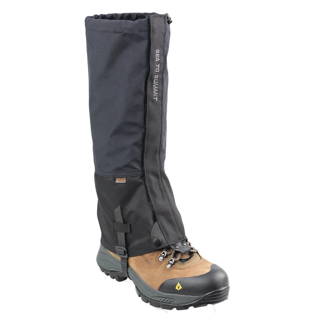 ALPINE EVENT M gaiter black (PFC free)