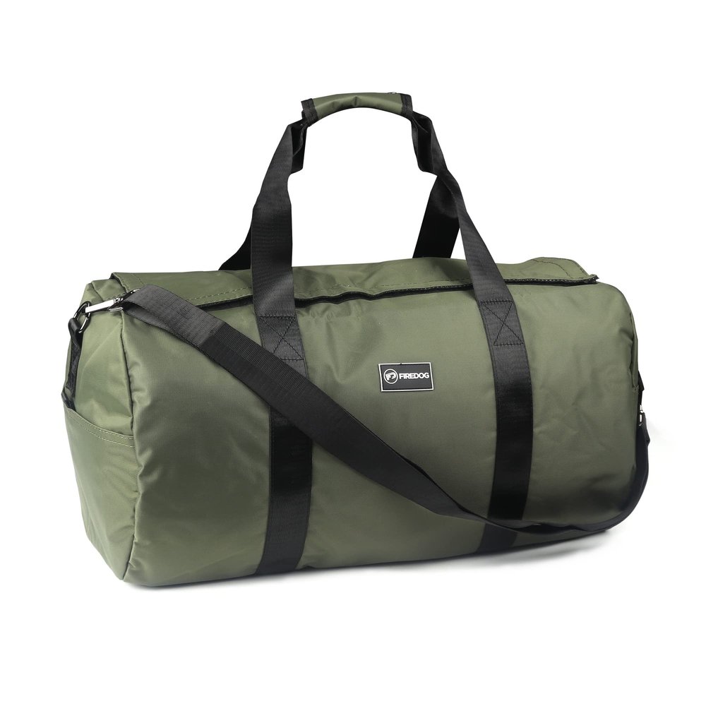 FIREDOG Large Duffel Bag with Lock, Smell Proof Duffel Bag for Travel Carry on Bag, Green/34.0L