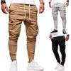 Maiyifu-GJ Men's Harem Punk Jogger Casual Baggy Hip Hop Jogging Pants Slim Low Crotch Dance Sport Sweatpants Trousers (Black,Medium) view 4