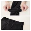 Daydance Black Girls Long John Set Kids Compression Thermal Underwear for Winter Sports, Dance, Skating, Basketball view 4