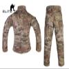 Elite Tribe Combat Uniform For 6Y-14Y Children Kids bdu Military Tactical Multicam (7Y) view 2