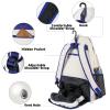 MATEIN Tennis Racket Bag, Large Water Resistant Tennis Backpack for Women & Men with Ventilated Shoe Compartment Hold Racket, Pickleball Paddles, Badminton Rackets, Balls Accessories view 4