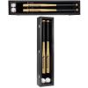 HOROW 2 Baseball Bat Display Case Wooden Frame with Acrylic Transparent Door Holder Rack Cabinet Wall Mounted Shadow Box Vertical or Horizontal, w/98% UV Protection-Lock view 1