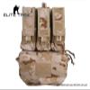 Elite Tribe Assault Back Panel Airsoft Combat Molle Vest Waist Bag (Multicam Arid) view 2