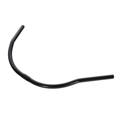 Beach Cruiser Bike Handlebar Aluminum Alloy Bicycle Handlebar 22.2x25.4x660mm Black