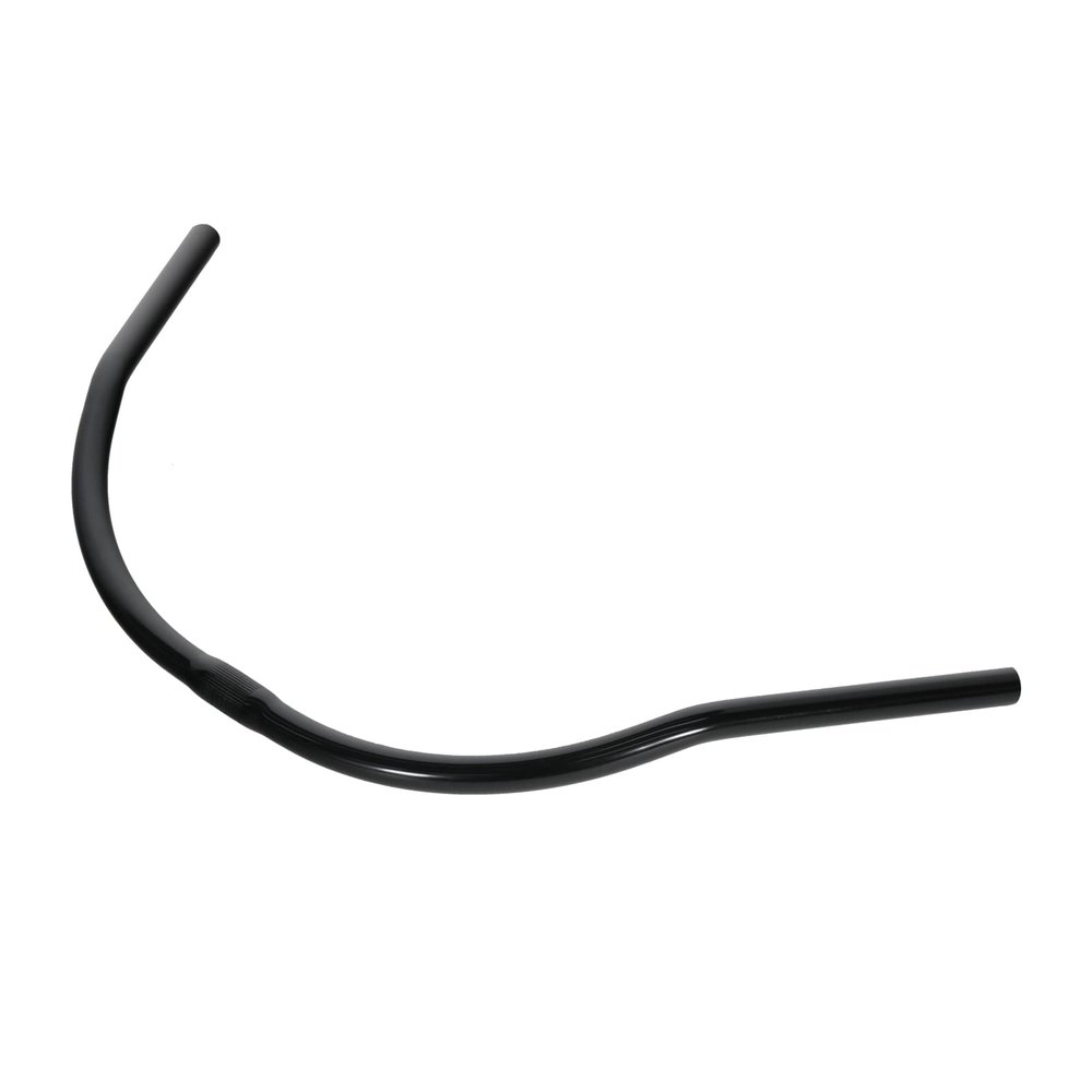 Beach Cruiser Bike Handlebar Aluminum Alloy Bicycle Handlebar 22.2x25.4x660mm Black
