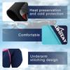 Women Shorty Wetsuit 2mm Neoprene, Long Sleeve Back Zip Swimsuit with Water Fin Socks for Diving Snorkeling Surfing,Blue XS view 4