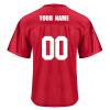 TopTie Custom Football Jerseys for Men, Personalized Team Uniforms Add Team Name, Number, Replica Football Jerseys-Red-3XL view 3