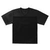 TopTie Mens Football Jersey Shirt, Adult Mesh Soccer Jerseys Breathable, Game Day Team Shirt-Black-2XL view 4