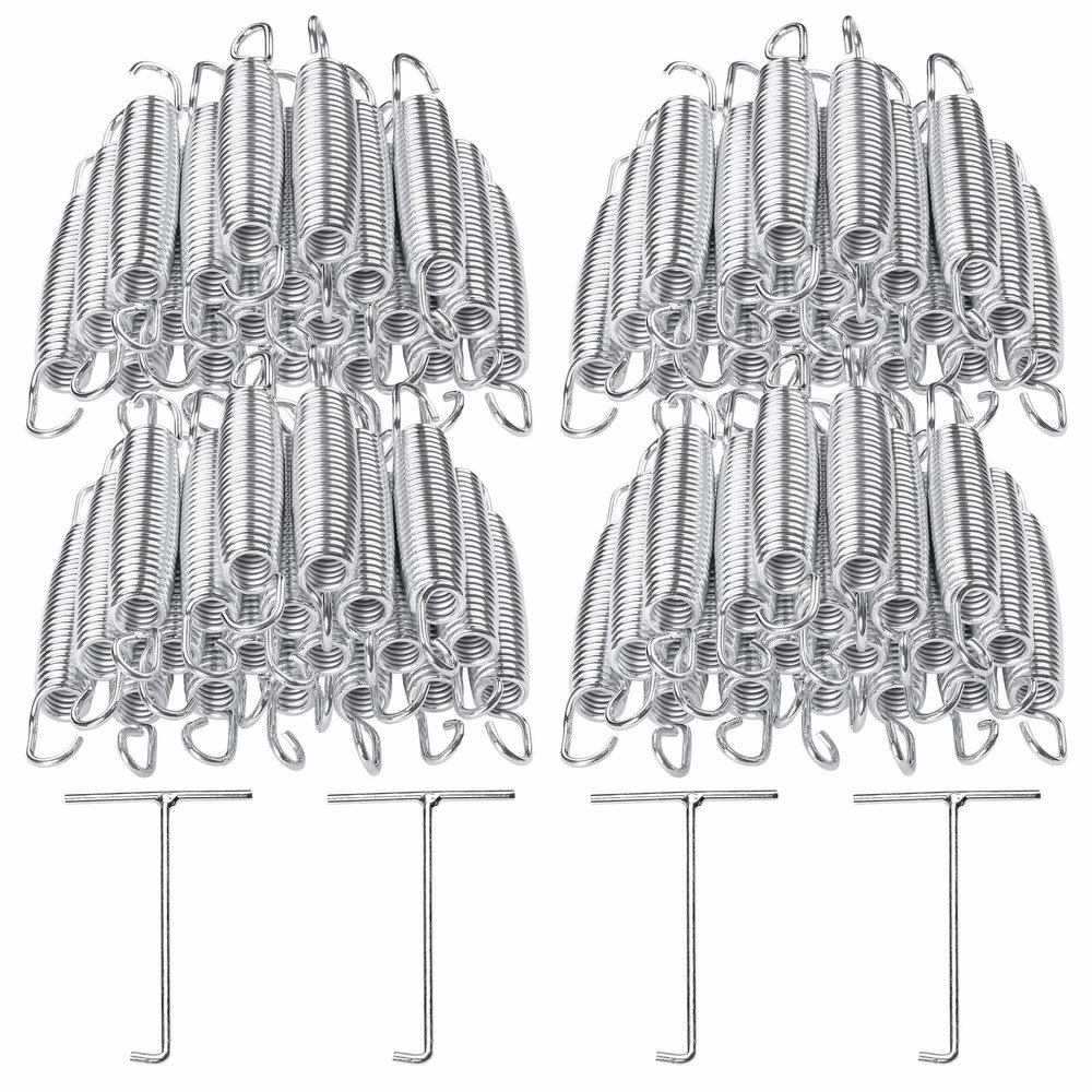 AW 5.5 Inch Trampoline Springs Heavy Duty Galvanized Steel Replacement Springs Trampoline Accessories Trampoline Parts (Pack of 80)