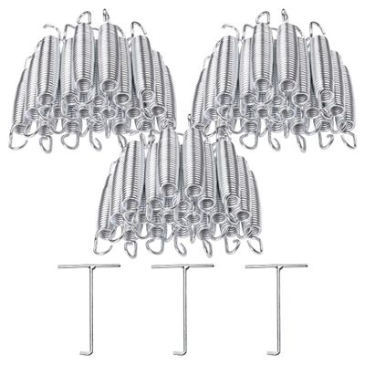 AW 5.5 Inch Trampoline Springs Heavy Duty Galvanized Steel Replacement Springs Trampoline Accessories Trampoline Parts (Pack of 60)