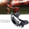 Football Sports , 4 Colors Breathable Comfortable Food Grade Double Braces Upper Lower Teeth for Rugby Boxing Kick Adult Youth (White Teeth on Black) view 2
