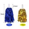 KDPATFAV 24PCS Cheerleading Pomp Tinsel Cheerleading Plastic Pomp Dancesporte Party Football Basketball Club Spirit Sports Stage Show Celebration view 2
