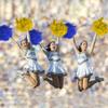 KDPATFAV 24PCS Cheerleading Pomp Tinsel Cheerleading Plastic Pomp Dancesporte Party Football Basketball Club Spirit Sports Stage Show Celebration view 4