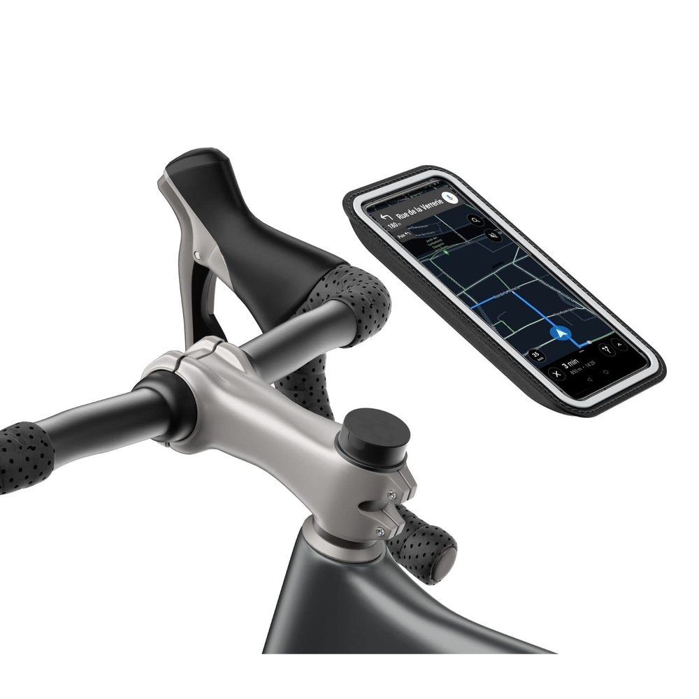 Shapeheart - Magnetic Bike Phone Holder for Bike stem Anti Vibration Waterproof Phone Holder for Bike 360 Orientation