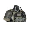 PEXL Tactical Shoulder Armor Guards, Military Shoulder Protector Warrior Knight Non Slip Adjustable Combat Shoulder Defense Gear, 21 x 24cm 210616RKIJ 0 view 1