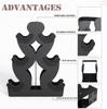 Lovind Dumbbell Rack, Stand Only, No Install Needed Small Weight Rack with Dumbbell Protector Edge,Suitable for Rubber-Coated Dumbbells view 4