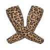 BTGVGSE Fun Leopard Print Printed Cooling Arm Sleeves For Men Women Uv Sun Protection Compression Arm Sleeves view 1